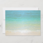 Beach Wedding Seashells Save the Date (Rückseite)