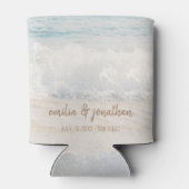 Beach Wedding Seaside/Oceanside Wedding Dosenkühler (Rückseite)