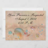 Beach Wedding - SRF Einladung (Vorderseite)