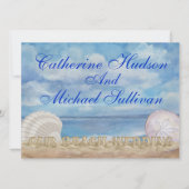 Beach Wedding - SRF Einladung (Vorderseite)