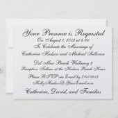 Beach Wedding - SRF Einladung (Rückseite)