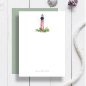 Beach Wedding Thank You Cards Lighthouse Dankeskarte