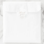 Beach Wedding | Thank You Sticker (Tasche)