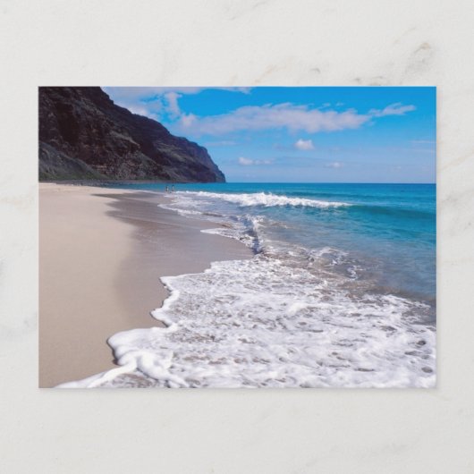 Beach Wedding Theme Foto retten Termine Ankündigungspostkarte (Vorderseite)