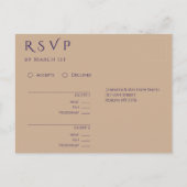 Beach Wedding UAWG- Sandherzen Postkarte (Rückseite)