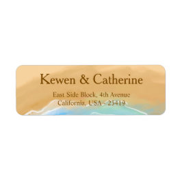 Beach Wedding Watercolor