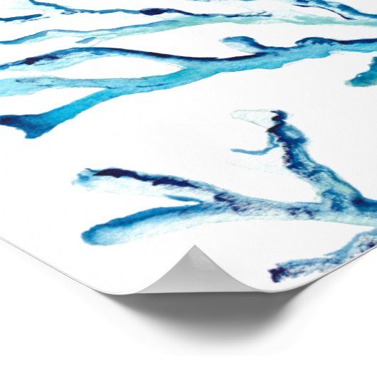 Beach Wedding Weekend Begrüßung Starfish Poster (Ecke)