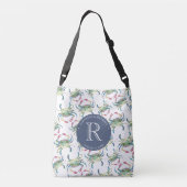 Beach Wedding Welcome Bags Crabs Tragetaschen Mit Langen Trägern (Rückseite)