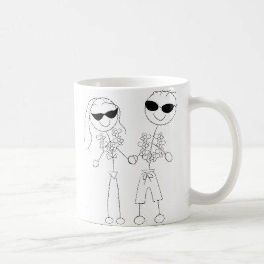 Beach Wedple Kaffeetasse (Rechts)