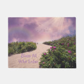 Beach Welcome Segen Fußmatte (Vorderseite)