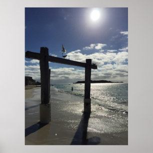 Beach Western Australien Poster