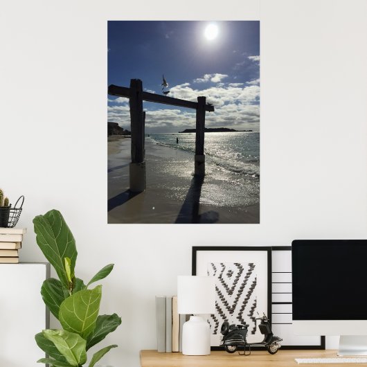 Beach Western Australien Poster (Heimbüro)