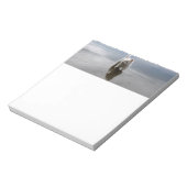 Beach Westie Reflection Foto Stationery Notepad Notizblock (Rotiert)