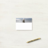 Beach Westie Reflection Stationery Postit Notes Post-it Klebezettel (Auf Schreibtisch)