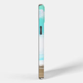 Beach Wheaten Terrier iPhone Case (Rückseite / Rechts)