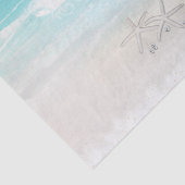 Beach White Starfish Elegante Sommerhochzeit Seidenpapier (Ausschnitt)