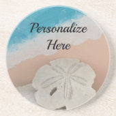 Beach Wish Seashells Getränkeuntersetzer (Vorne)