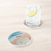 Beach Wish Seashells Getränkeuntersetzer (Seite)