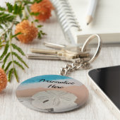 Beach Wish Seashells Schlüsselanhänger (Seite)