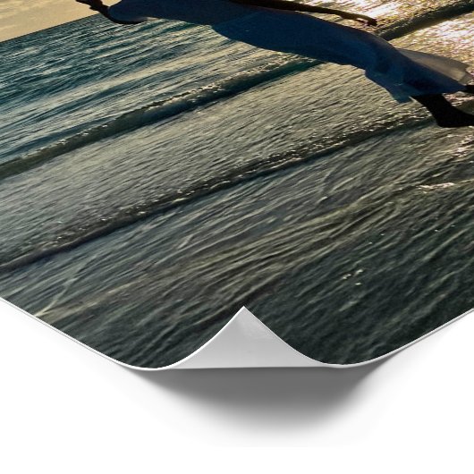 Beach Women Poster (Ecke)