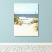 Beach Wrapped Canvas Leinwanddruck (Insitu (Holzboden))
