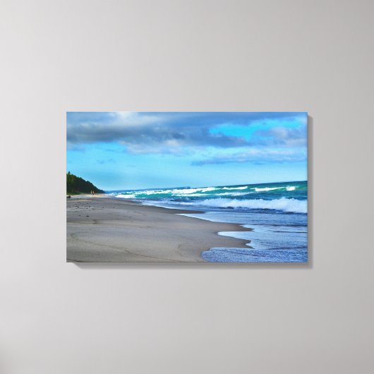 Beach Wrapped Canvas Leinwanddruck (Vorderseite)