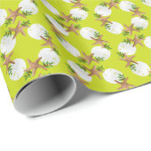 Beach Wreath Kleines Muster Weihnachten Geschenkpapier (Rolleneckpunkt)