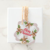 Beach Wreath Sand Dollars Starfish Weihnachten Geschenkanhänger (Beispiel)