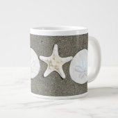 Beach X's and O's Foto Coffee Tasse (Vorderseite Rechts)