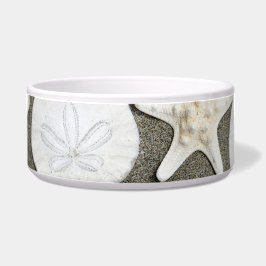 Beach X's and O's Foto Pet Bowl Napf
