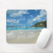 Beach Yearly Calendar 2016 Mousepads Fotos hinzufü (Mit Mouse)
