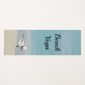 Beach Yoga Royal Tern Seabird Posing Yogamatte (Vorderseite (Horizontal))