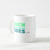 BEACHBABES.us Tasse (Vorderseite Links)