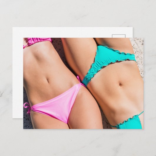 BeachBody Postkarte (Vorne/Hinten)