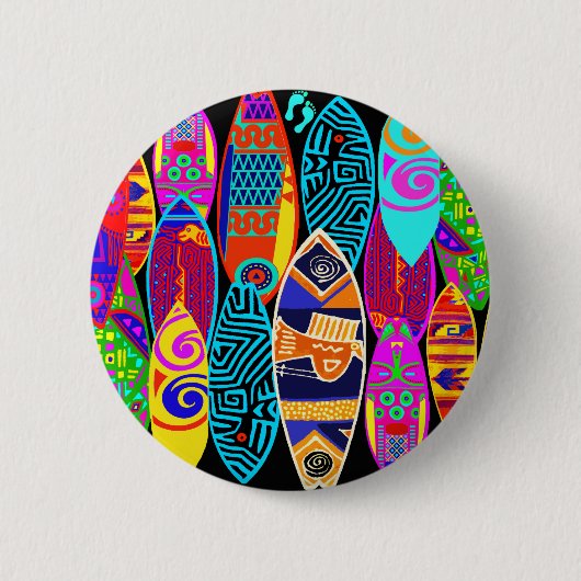 Beachboys Surfin USA Button (Vorderseite)