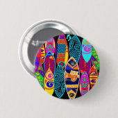 Beachboys Surfin USA Button (Vorne & Hinten)