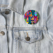 Beachboys Surfin USA Button (Beispiel)
