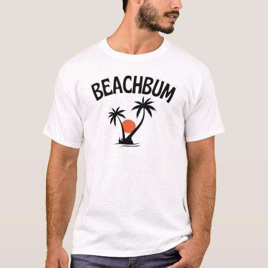 Beachbum Beach Summer T - Shirt (Vorderseite)
