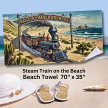 Beachcomber Express Vintager Dampfzug