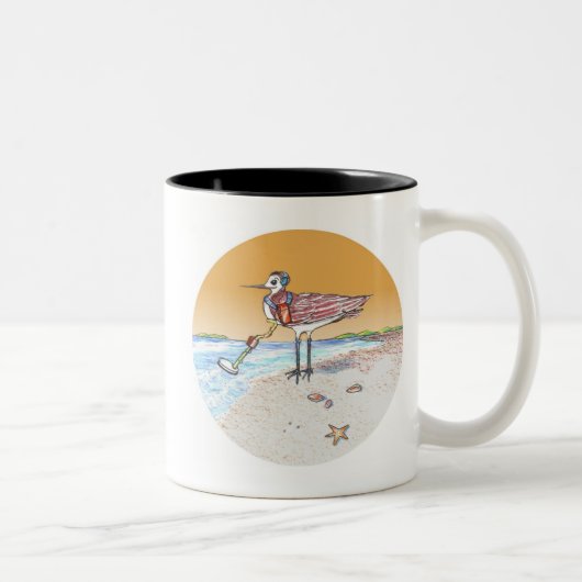 Beachcomber-Tasse Zweifarbige Tasse (Rechts)