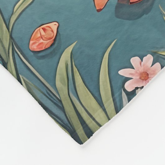 Beachcomber's Bliss Personalisiert Fleecedecke (Ecke)