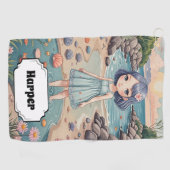 Beachcomber's Bliss Personalisiert Golfhandtuch (Horizontal)