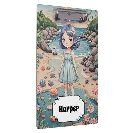 Beachcomber's Bliss Personalisiert Klemmbrett (Rechts)