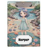 Beachcomber's Bliss Personalisiert Klemmbrett (Vorderseite)