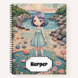 Beachcomber's Bliss Personalisiert Notizblock