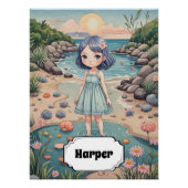 Beachcomber's Bliss Personalisiert Poster (Vorderseite)