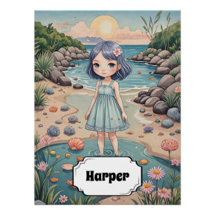 Beachcomber's Bliss Personalisiert Poster