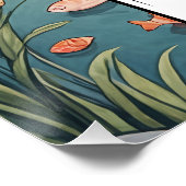 Beachcomber's Bliss Personalisiert Poster (Ecke)