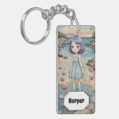 Beachcomber's Bliss Personalisiert Schlüsselanhänger (Vorderseite links)