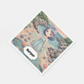 Beachcomber's Bliss Personalisiert Serviette (Ecke)